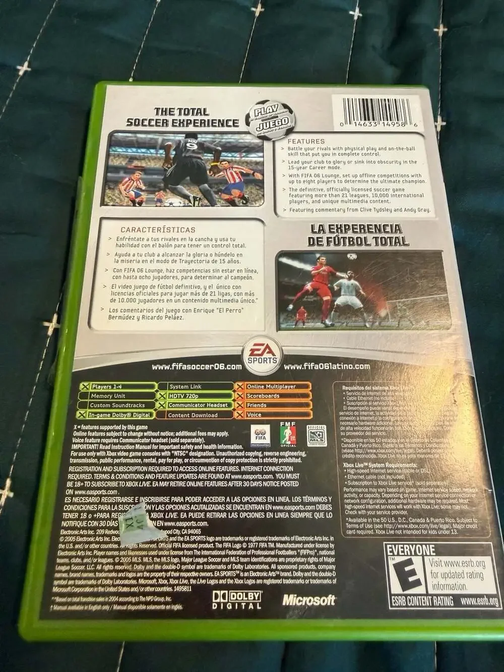 FIFA 06 Soccer for Microsoft Xbox